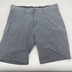 TRUNKS Shorts Casual Multifunctional Size 34 Grey Lightweight Stretch 9 Inch